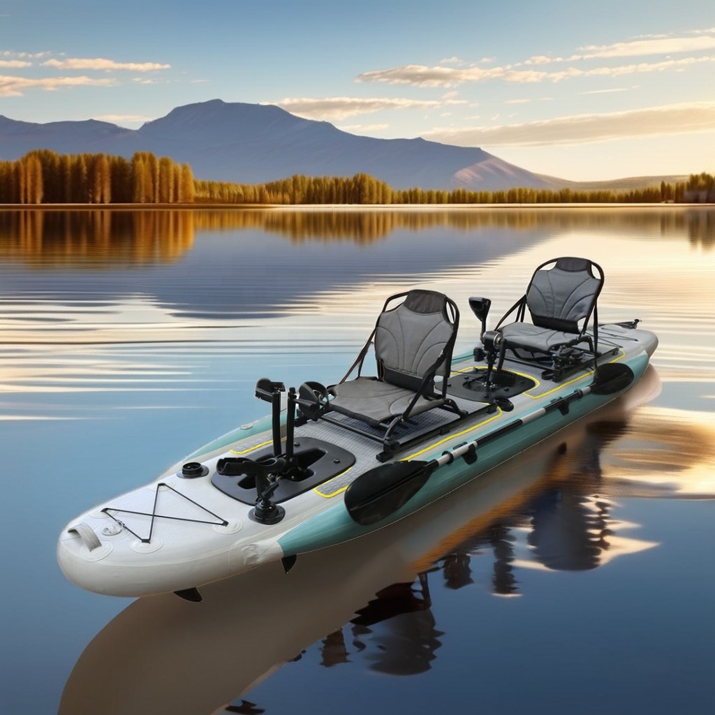 14 Fuß aufblasbares Angel-Kanu – Fishing Boat Seat Bewertung und Preis