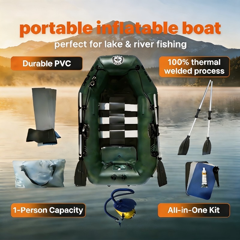 1-Personen-Angelboot Günstiges – Fishing Boat Inflatable Bewertung und Preis