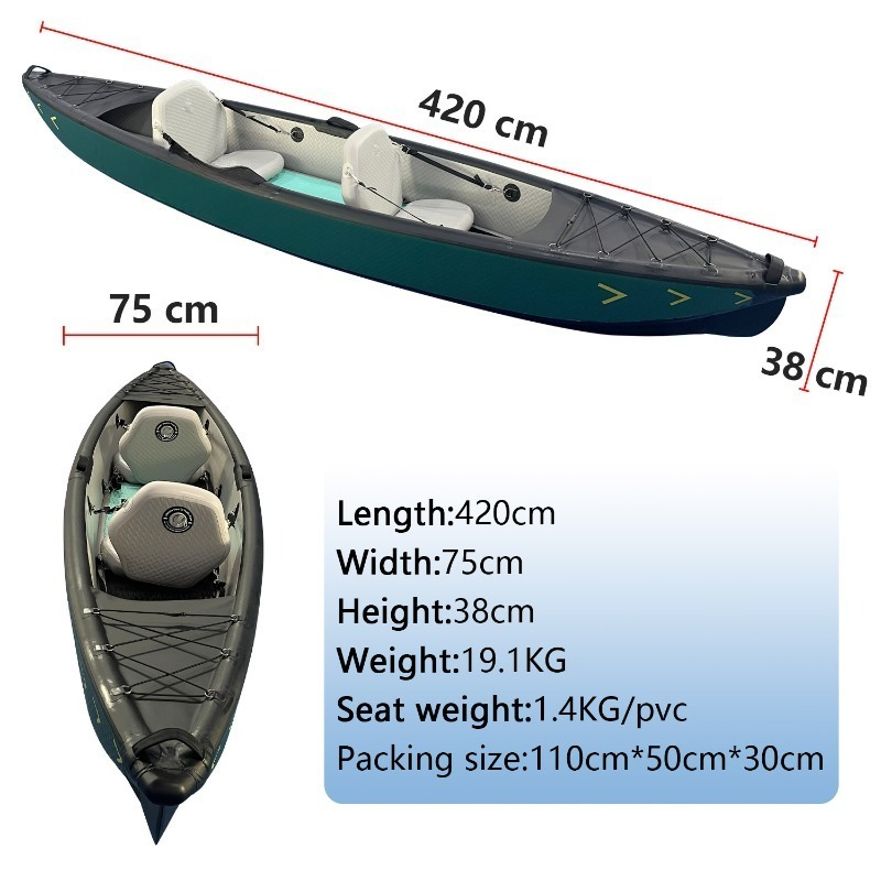Neues Design 4,2m Tragbares Au – Fishing Boat Inflatable Bewertung und Preis