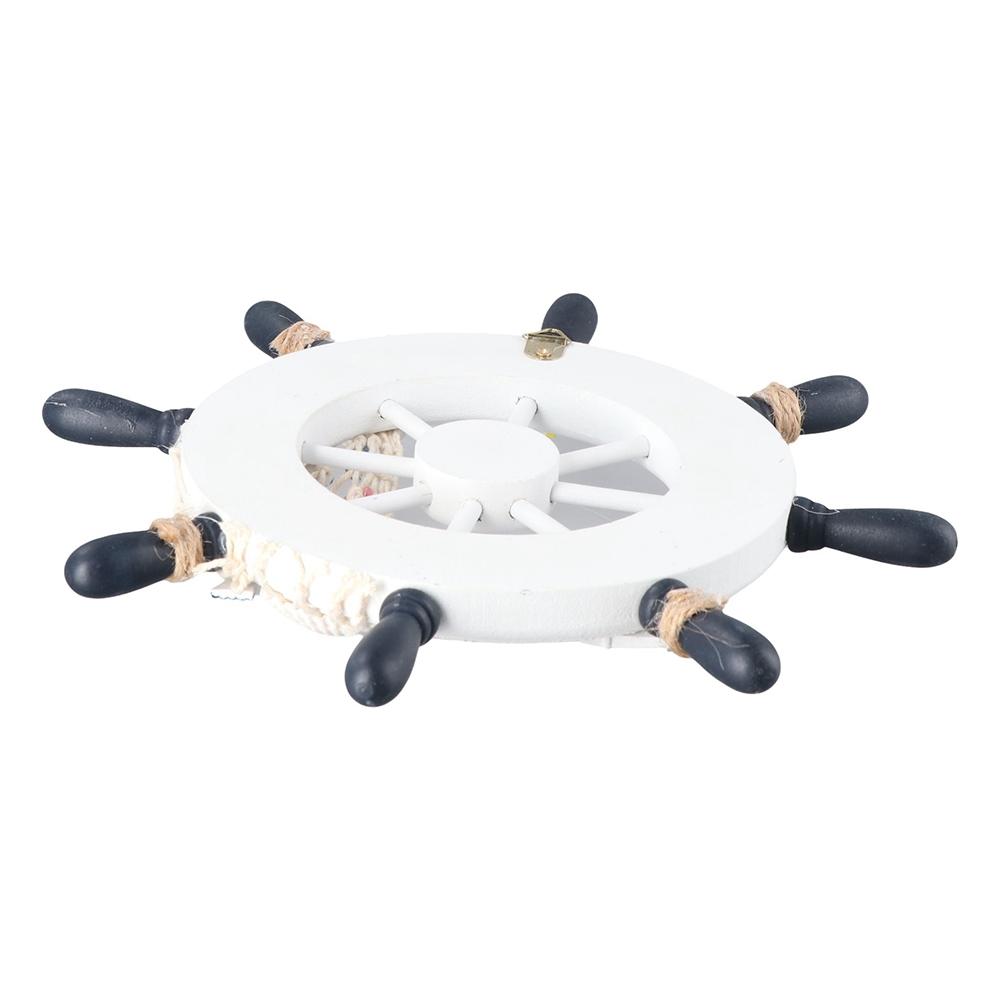Mediterrane Dekoration, Kunsth – Fishing Boat Steering Wheel Bewertung und Preis